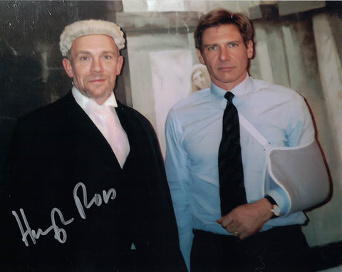 HUGH ROSS - Barrister Atkinson in Patriot Games -  Hand signed 10 x 8 photo