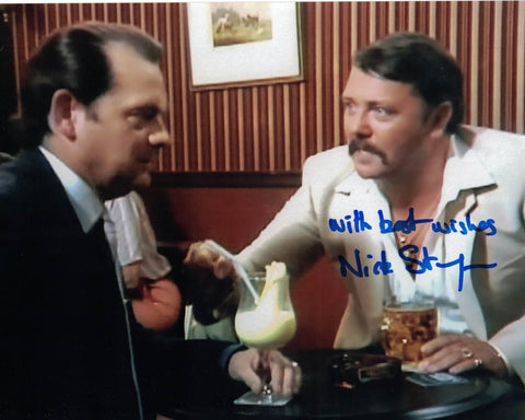 NICK STRINGER - Jumbo Mills in Only Fools and Horses  - hand signed 10 x 8 photo