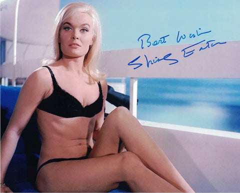 SHIRLEY EATON - Jill Masterson in Goldfinger SHIRLEY EATON - Jill Masterson in Goldfinger hand signed 10 x 8 photo