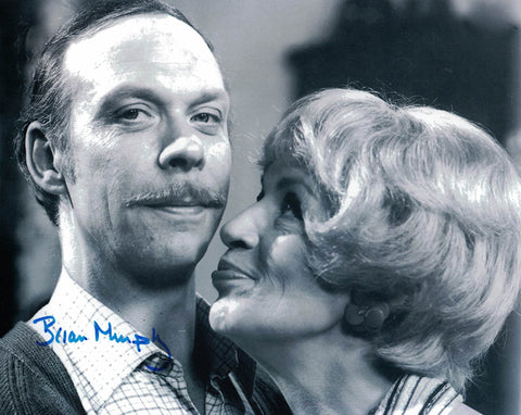 BRIAN MURPHY - George in George and Mildred hand signed 10 x 8 photo