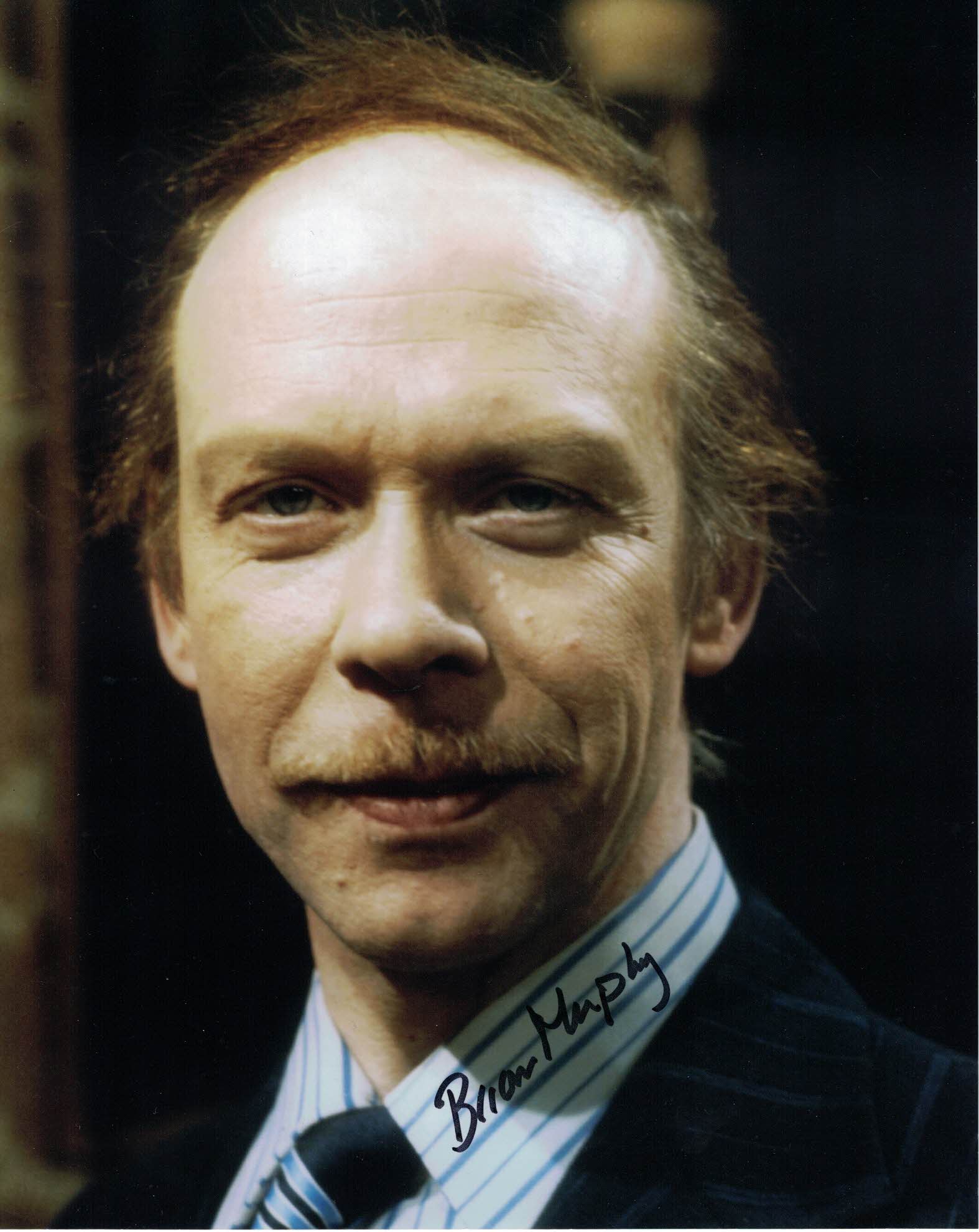 BRIAN MURPHY - George in George and Mildred hand signed 10 x 8 photo