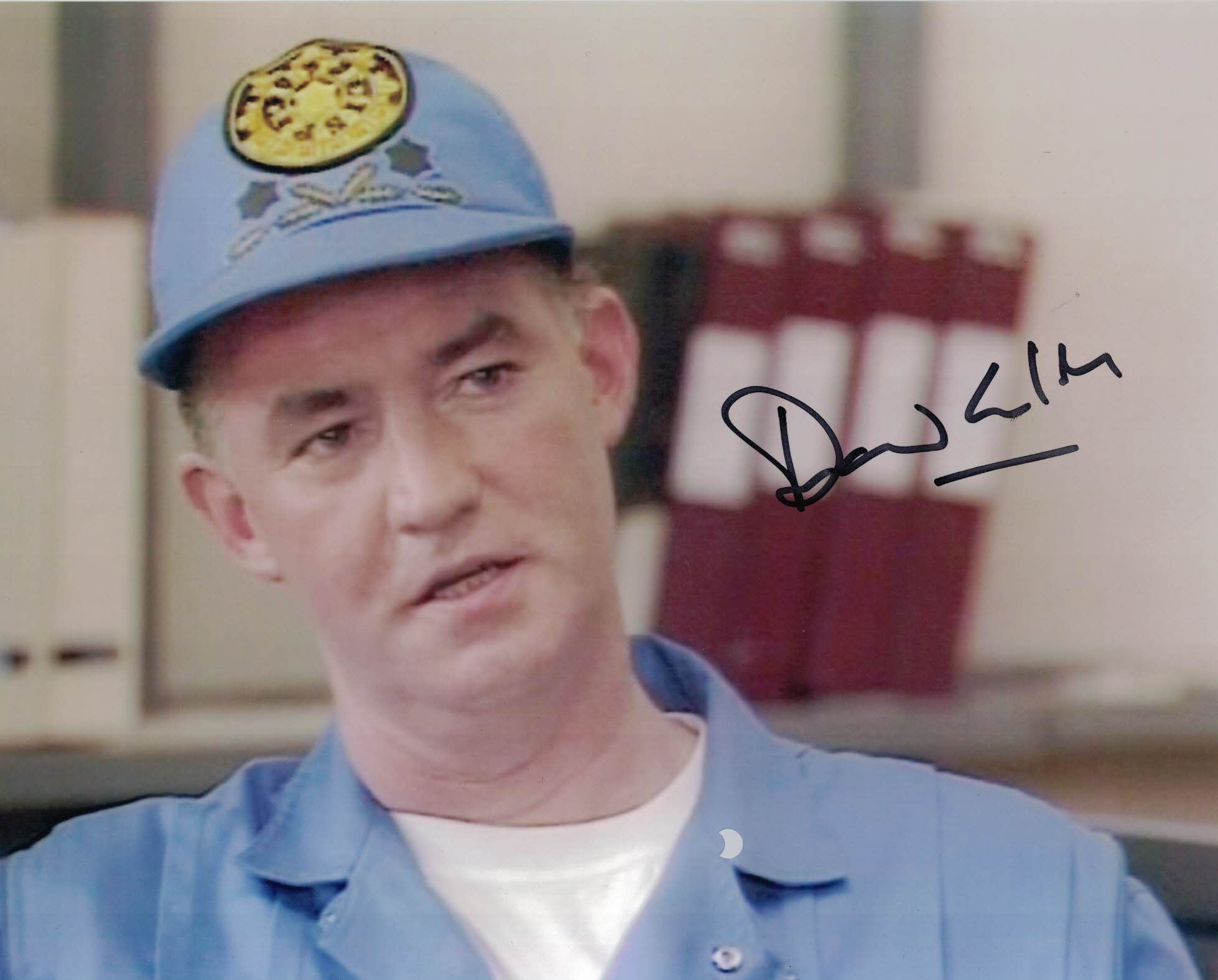 DAVID CALDER  - Nathan Spring in Star Cops -  hand signed 10 x 8 photo