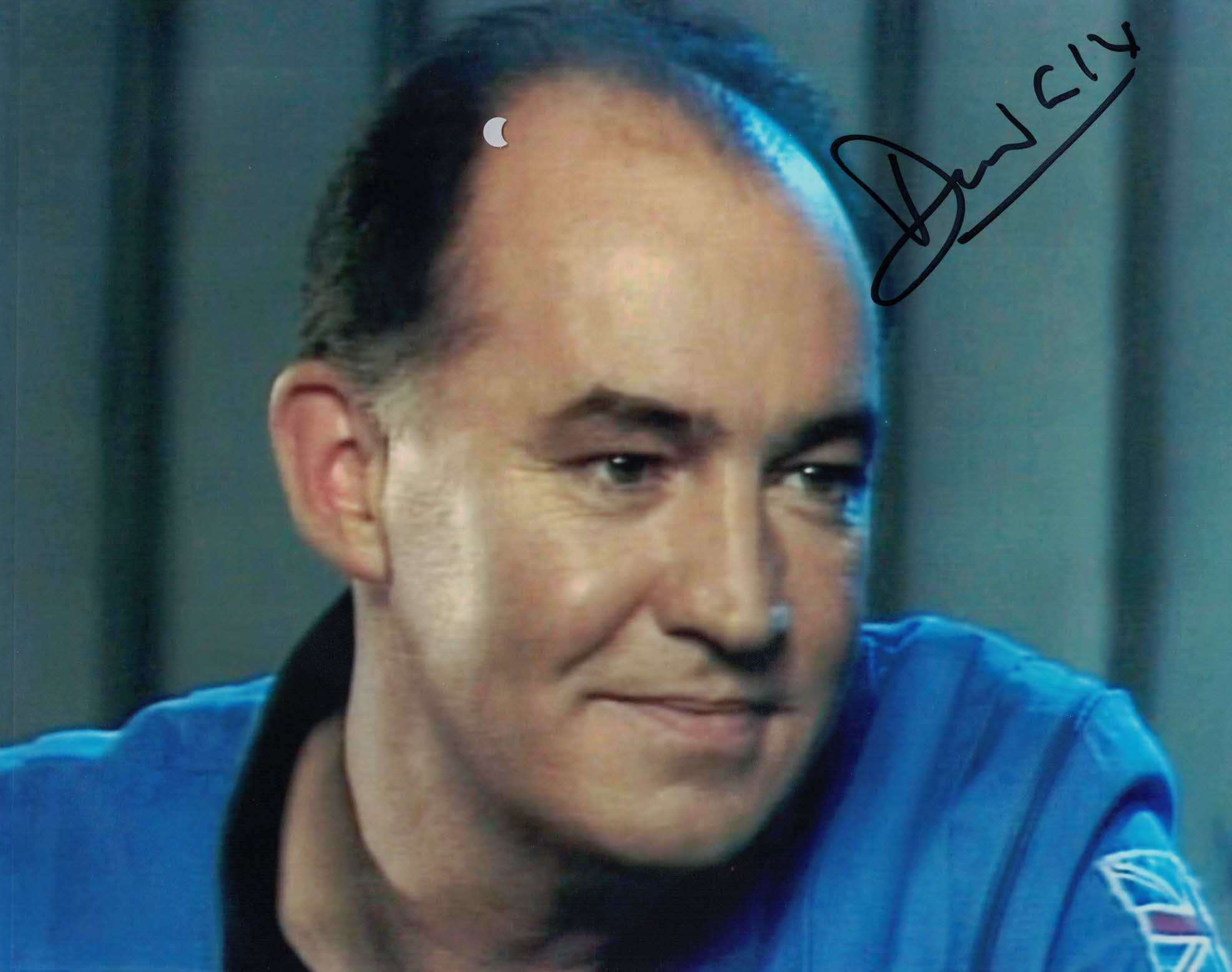 DAVID CALDER  - Nathan Spring in Star Cops -  hand signed 10 x 8 photo
