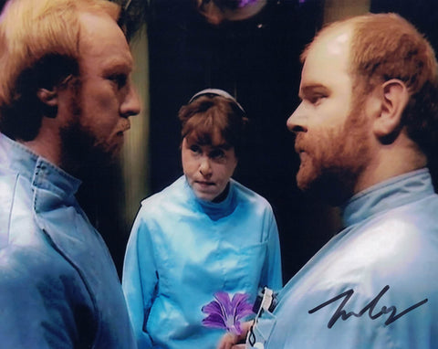 TREVOR COOPER - Takis - Doctor Who - Revelation of The Daleks- hand signed 10 x 8 photo