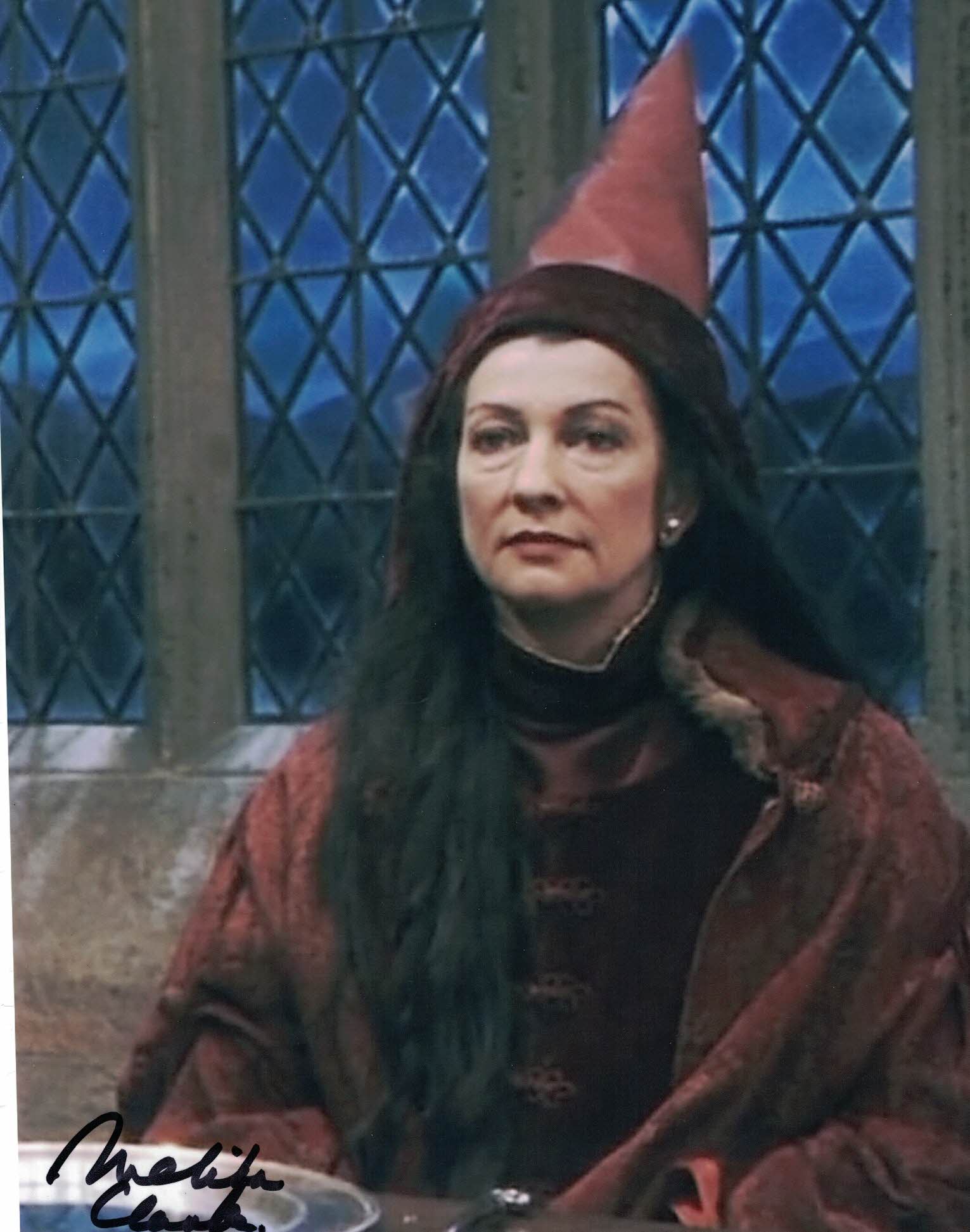 MELITA CLARKE as Witch in Harry Potter - hand signed 10 x 8 photo