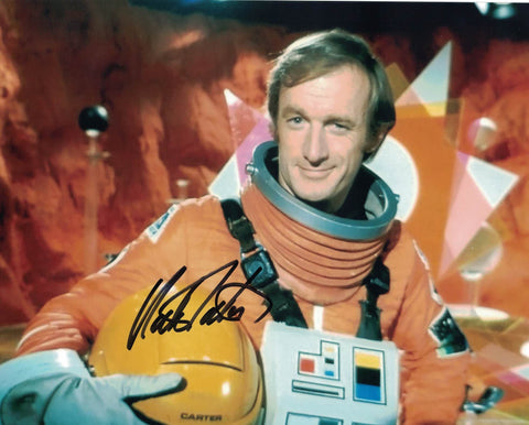 NICK TATE as Alan Carter in Space 1999 hand signed 10 x 8 photo