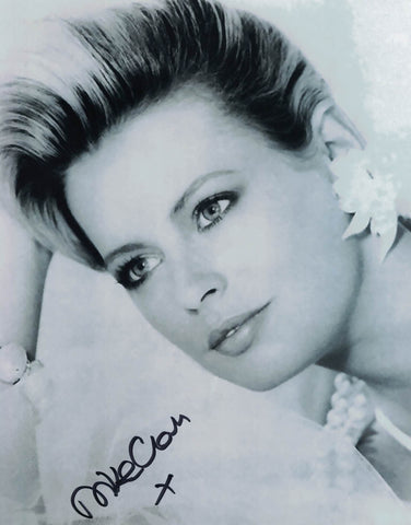 NIKE CLARK- A View To A Kill - Zorin Girl hand signed 10 x 8 photo