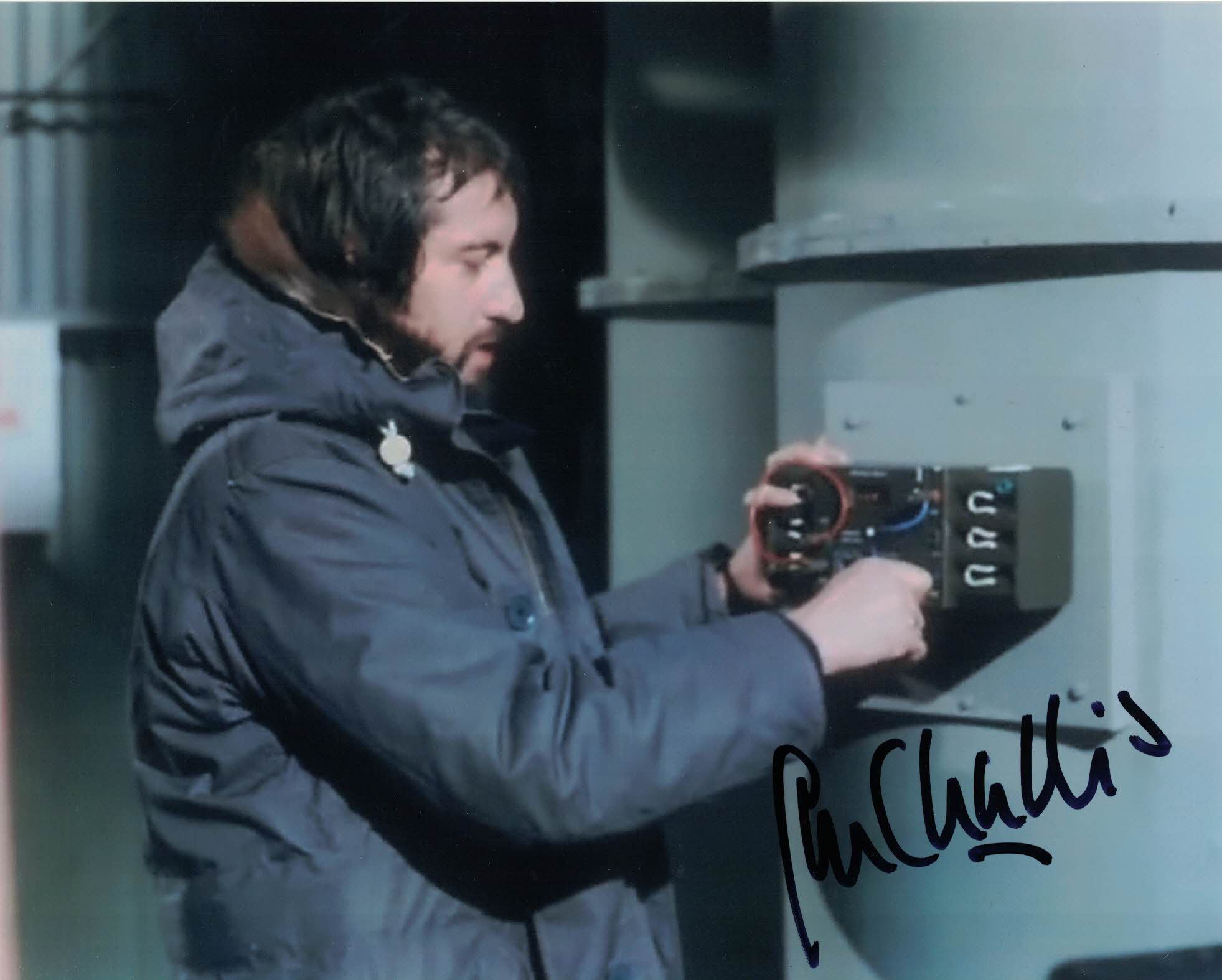 JOHN CHALLIS - Scorby in Doctor Who The Seeds of Doom hand signed 10 x 8 photo