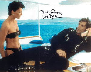 BELLE AVERY(Kell Tyler) as Linda in The Living Daylights - James Bond hand signed 10 x 8 photo