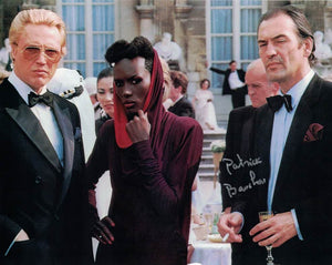 PATRICK BAUCHAU as Scarpine in A View To A Kill - James Bond hand signed 10 x 8 photo