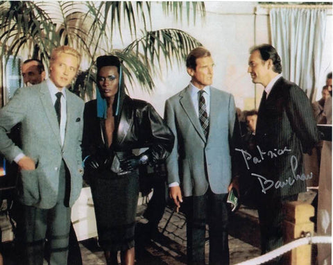 PATRICK BAUCHAU as Scarpine in A View To A Kill - James Bond hand signed 10 x 8 photo