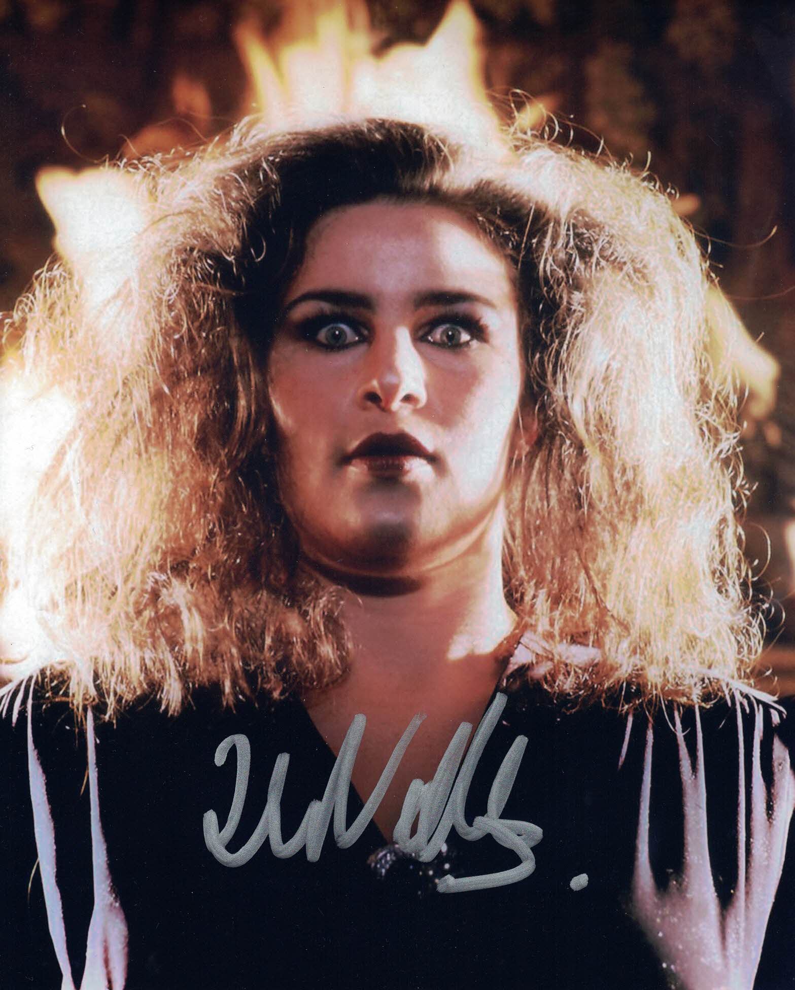 JULIE T WALLACE - Ruth In The Lives & Loves of  a She Devil  hand signed 10 x 8 photo