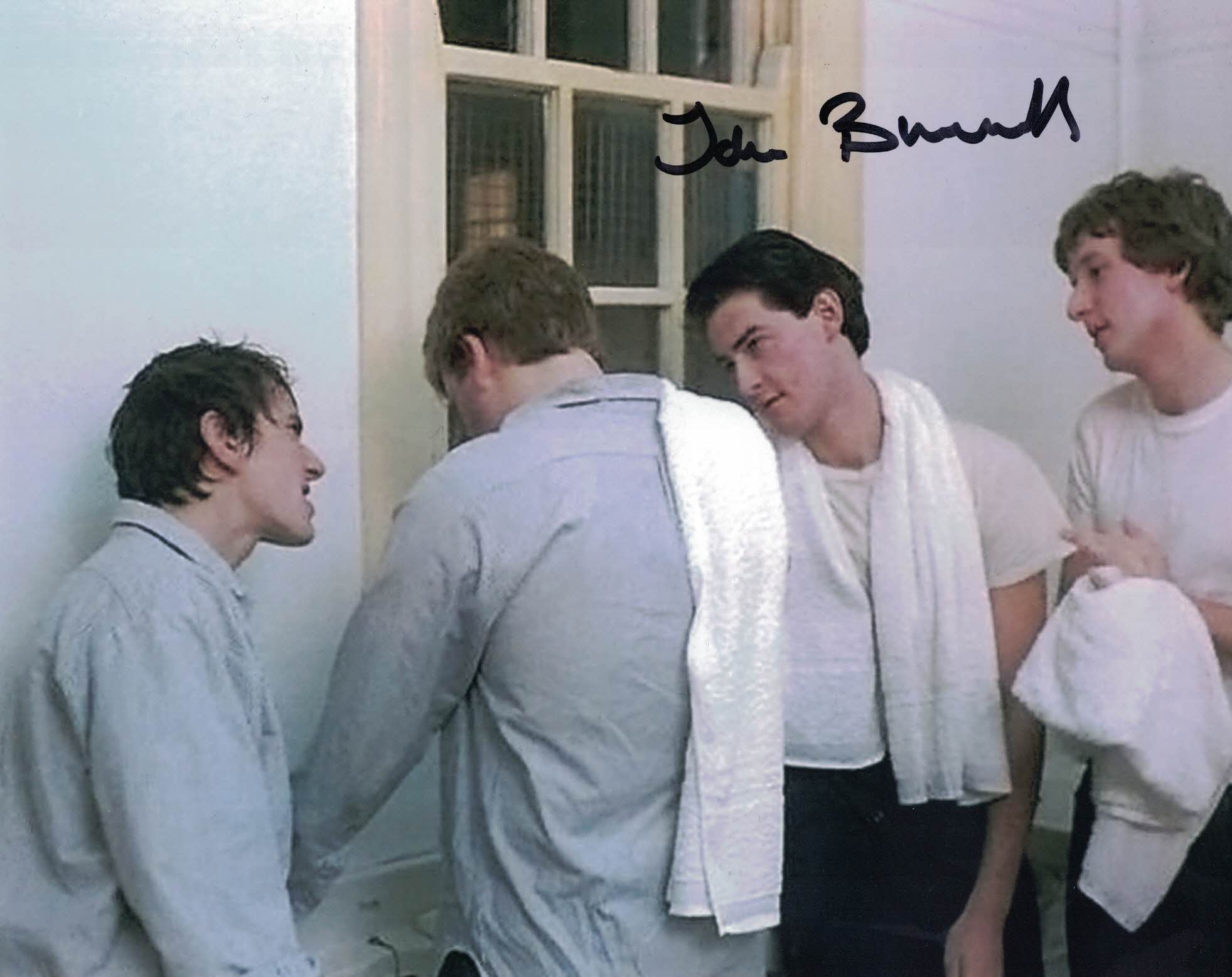 JOHN BLUNDELL - "Daddy "Pongo Banks in Scum - hand signed 10 x 8 photo
