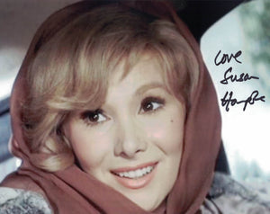 SUSAN HAMPSHIRE - Monte Carlo or Bust- hand signed 10 x 8 photo