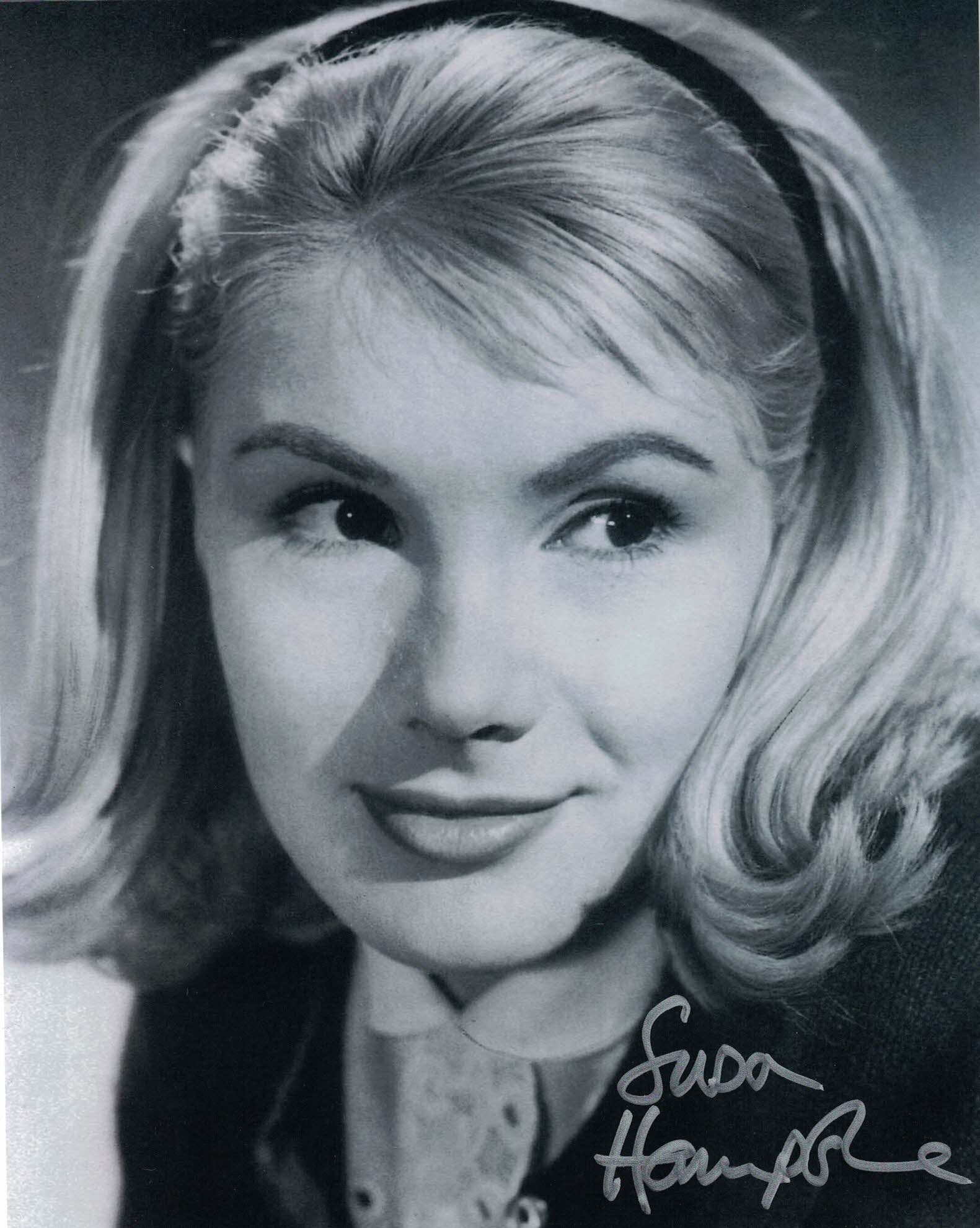 SUSAN HAMPSHIRE - Monte Carlo or Bust, The Forsyte Saga - hand signed 10 x 8 photo
