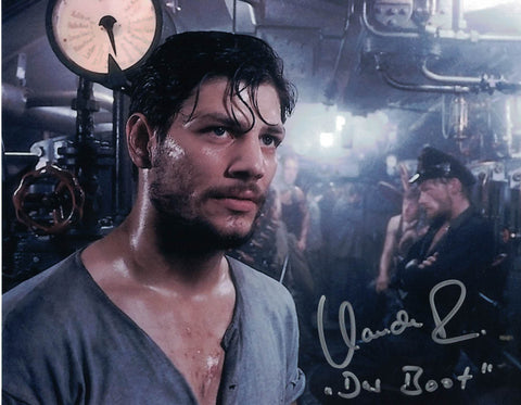 CLAUDE OLIVER RUDOLPH - Ario in Das Boot -hand signed 10 x8 photo