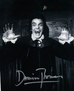 DAMIEN THOMAS - Twins of Evil - hand signed 10 x 8 photo