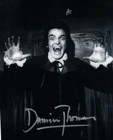 DAMIEN THOMAS - Twins of Evil - hand signed 10 x 8 photo