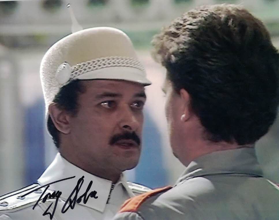 TONY OSOBA - Kracauer - Dragonfire Doctor Who hand signed 10 x 8 photo