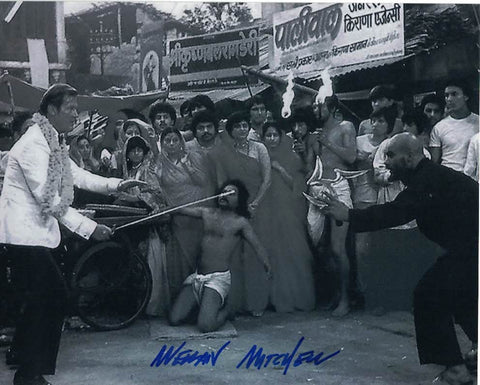 MELLAN MITCHELL - Sword Swallower in Octopussy hand signed 10 x 8 photo