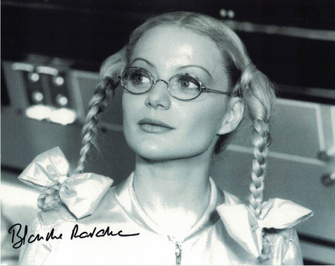 BLANCHE RAVALEC - Dolly from Moonraker - James Bond hand signed 10 x 8 photo