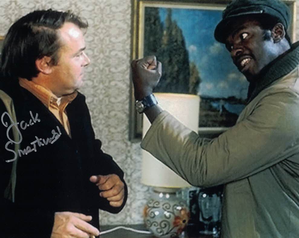 JACK SMETHURST - Eddie Booth in Love They Neighbour hand signed 10 x 8 photo
