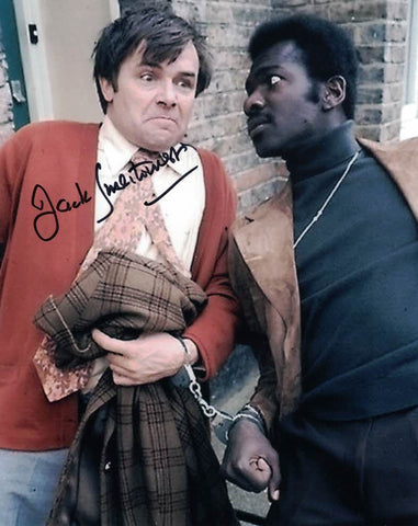 JACK SMETHURST - Eddie Booth in Love They Neighbour hand signed 10 x 8 photo