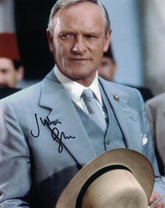 JULIAN GLOVER - Walter Donovan - Indiana Jones & The Last Crusade hand signed 10 x 8 photo