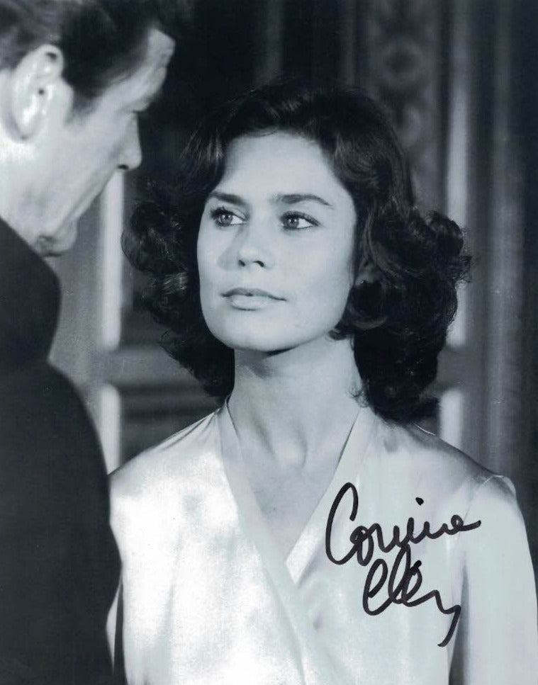 CORINNE CLERY - Corinne Dufour in Moonraker hand signed 10 x 8 photo