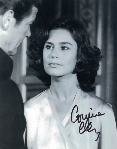 CORINNE CLERY - Corinne Dufour in Moonraker hand signed 10 x 8 photo