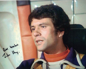 JOHN HUG Bill Fraser  in Space 1999 hand signed 10 x 8 photo