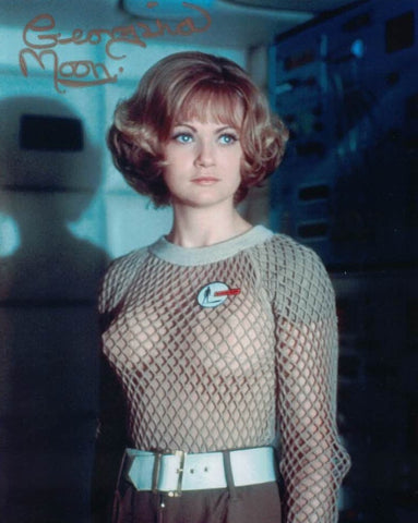 GEORGINA MOON - Sylvia Howell in UFO hand signed 10 x 8 auto