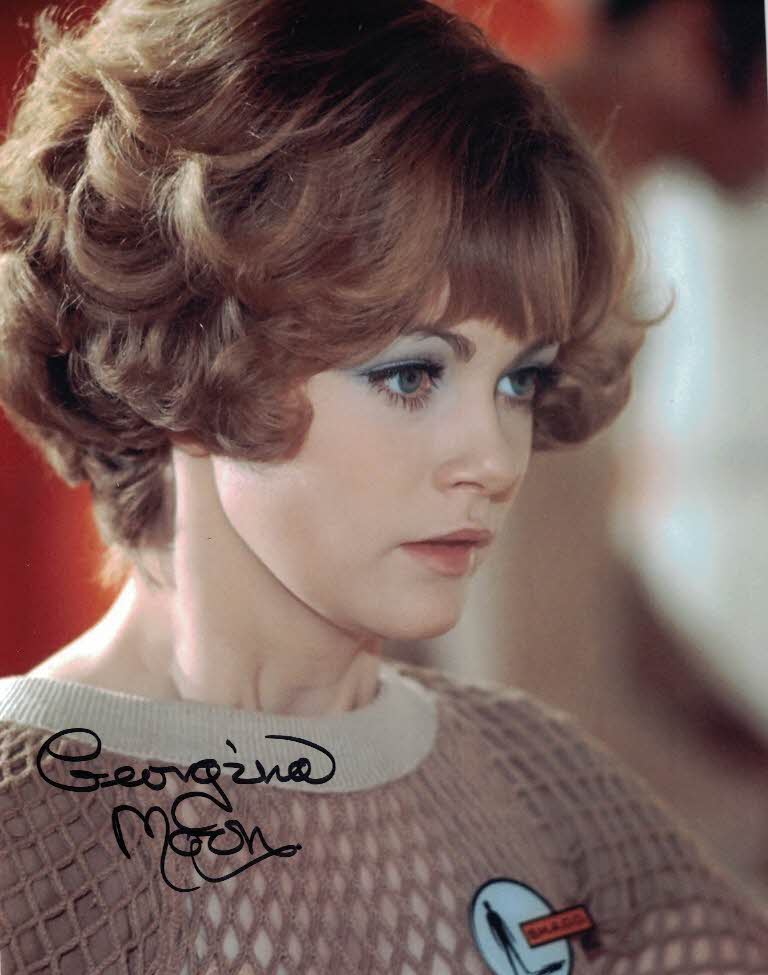 GEORGINA MOON - Syliva Howell in UFO hand signed 10 x 8 photo