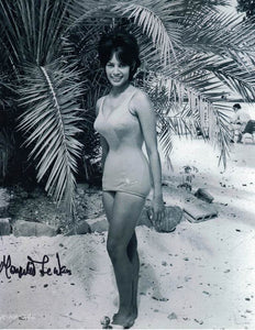 MARGUERITE LeWARS - Annabel Chung in Dr No James Bond - hand signed 10 x 8 photo