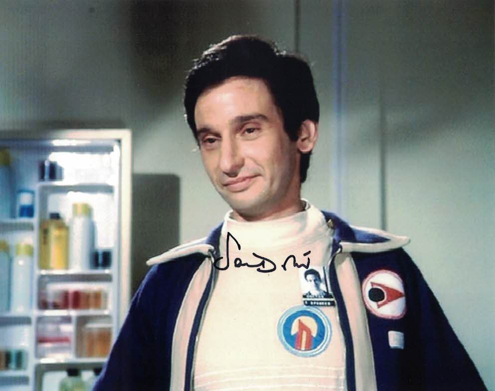 SAM DASTOR - Dr Ed Spencer in Space 1999 hand signed 10 x 8 photo