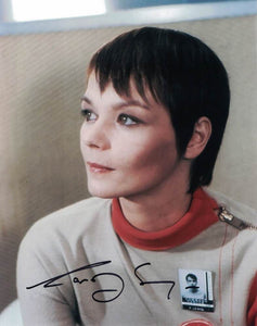 CAROLYN SEYMOUR - Eva Lewis in Space 1999 hand signed 10 x 8 photo