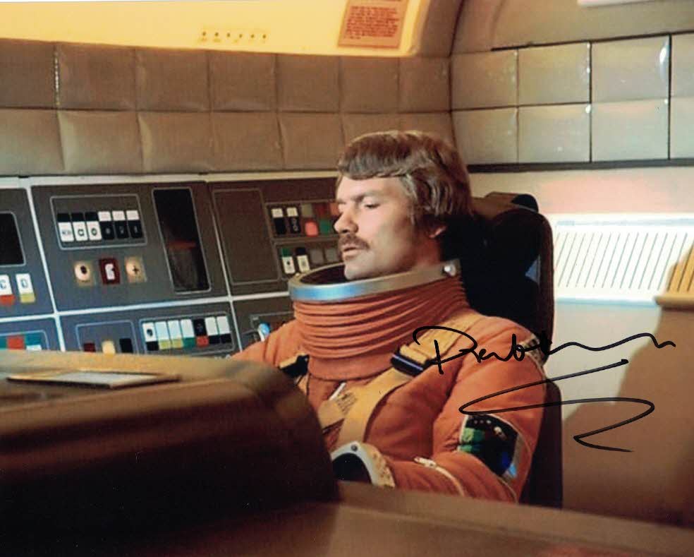 PRENTIS HANCOCK in Space 1999 hand signed 10 x 8 photo