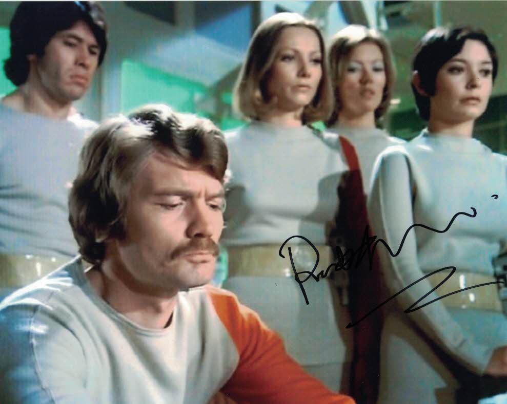 PRENTIS HANCOCK - Paul Morrow in Space 1999 hand signed 10 x 8 photo