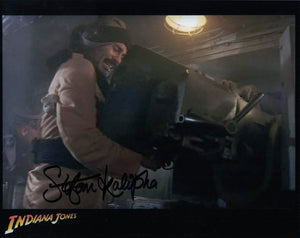 STEFAN KALIPHA -  Tank gunner- Indiana Jones and  Last Crusade hand signed 10 x 8 photo