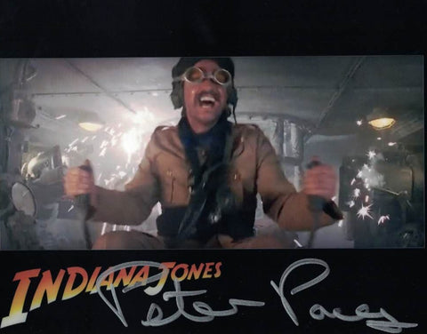 PETER PACEY - Tank driver - indiana Jones and The Last Crusade hand signed 10 x 8 photo