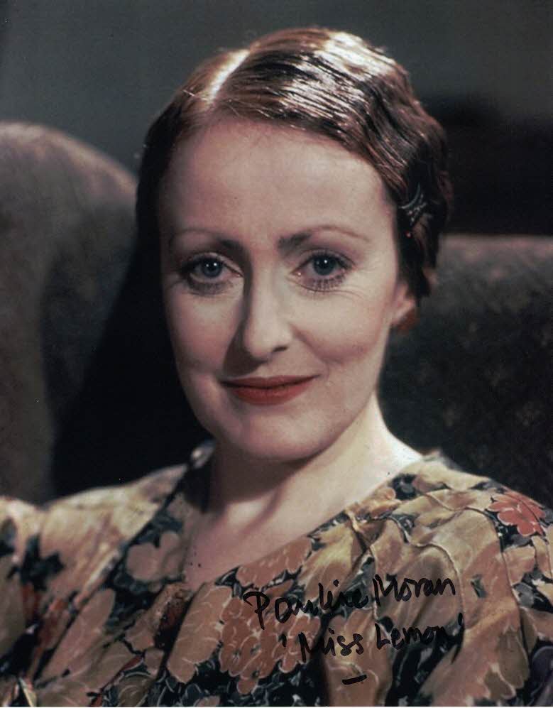 PAULINE MORAN - Miss Lemon in Poirot
