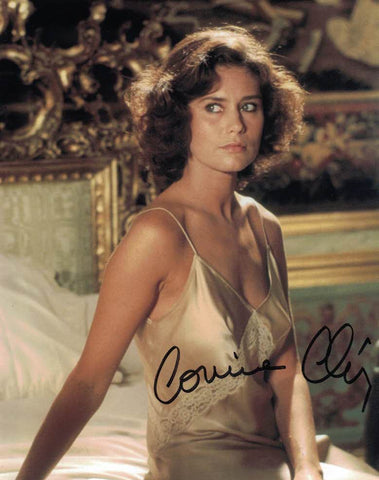 CORINNE CLERY - Corinne Dufour in Moonraker hand signed 10 x 8 photo