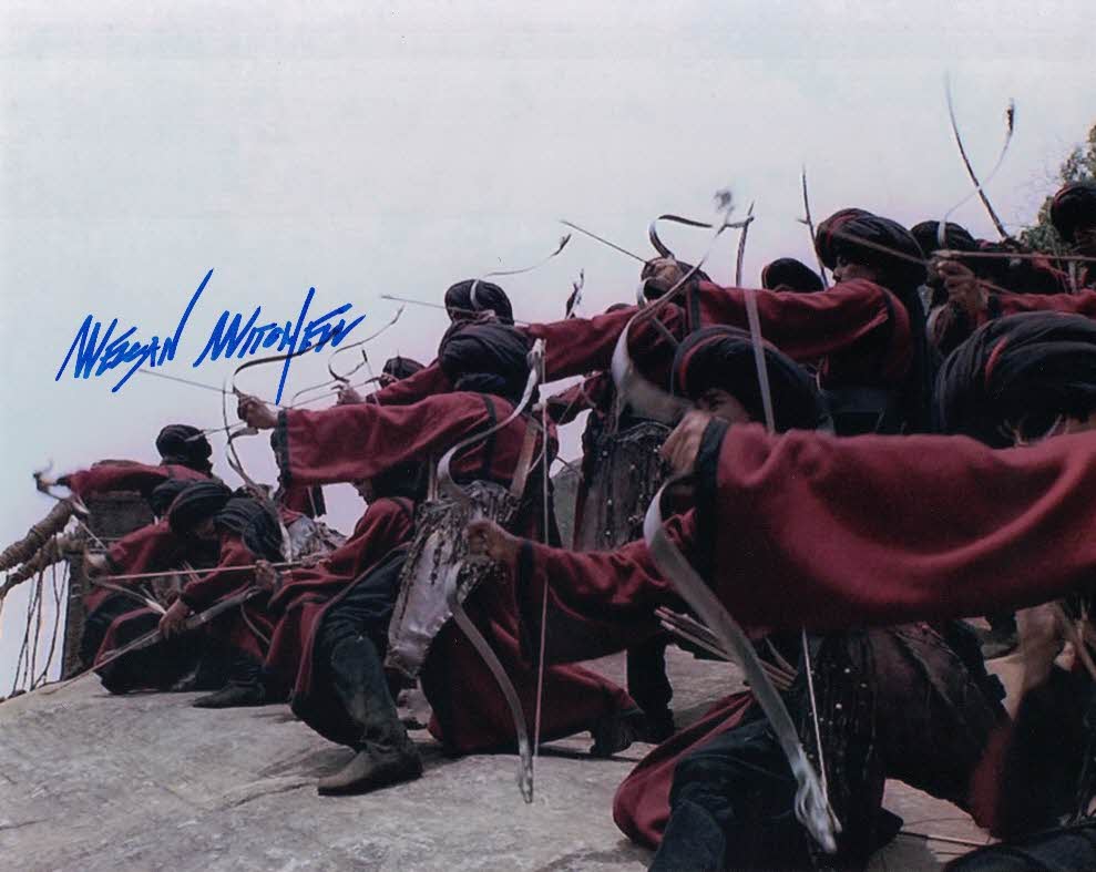 MELLAN MITCHELL - Temple Guard - Indiana Jones & The Temple of Doom hand signed 10 x 8 photo