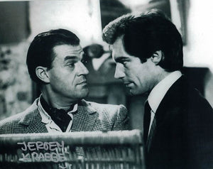 JEROEN KRABBE - General Georgi Koskov in The Living Daylights - James Bond Hand signed x 8 photo