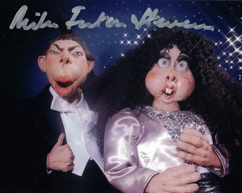 MICHAEL FENTON STEVENS -voice of Andrew Lloyd Webber on Spitting Image - hand signed 10 x 8 photo