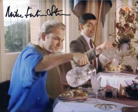 MICHAEL FENTON STEVENS -Mr Bean hand signed 10 x 8 photo