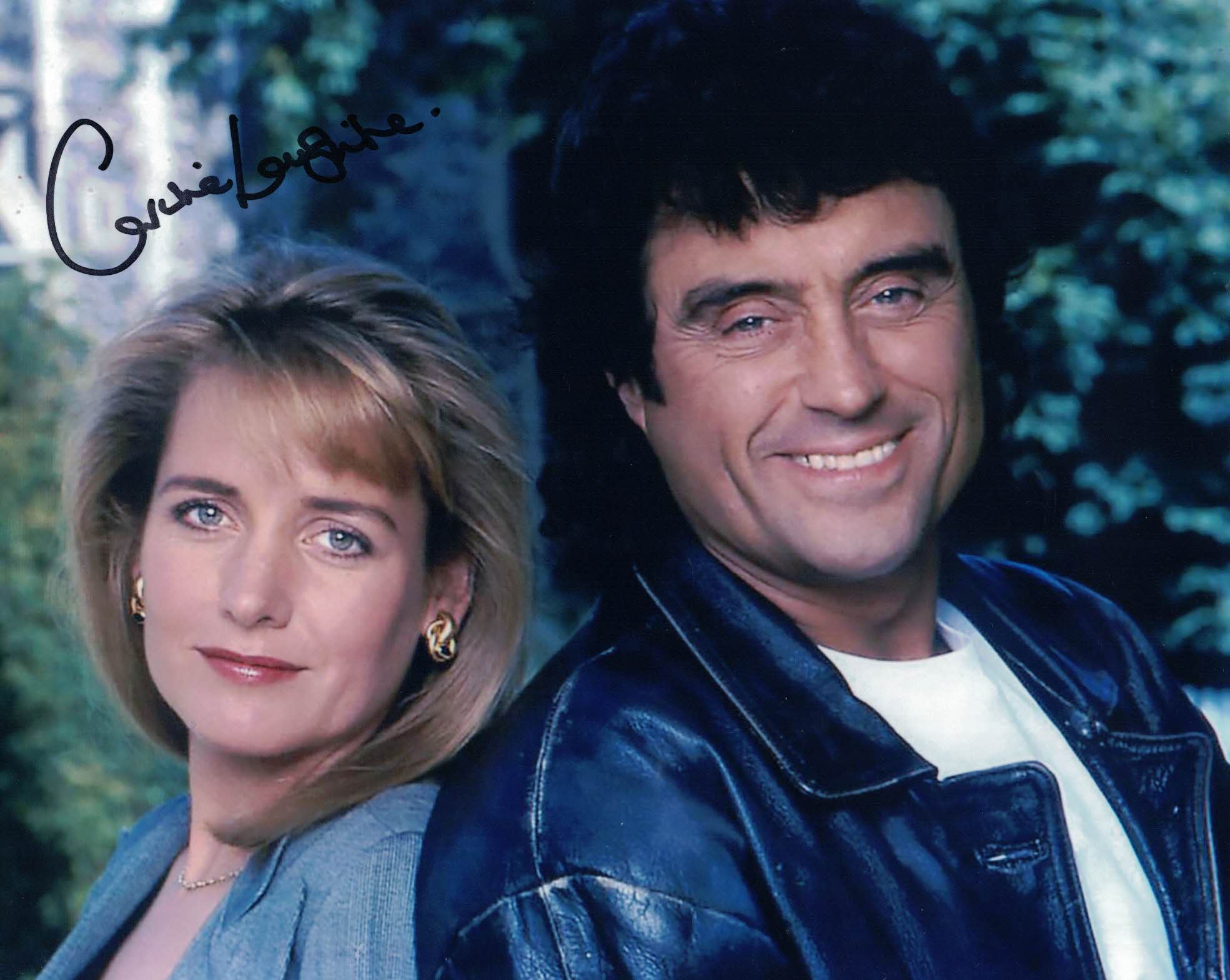 CAROLINE LANGRISHE - Charlotte Cavendish in Lovejoy- hand signed 10 x 8 photo