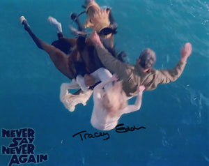 TRACEY EDDON - stunt double for Kim Basinger on Never Say Never Again James Bond - hand signed 10 x 8 photo