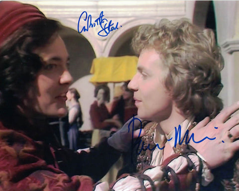 CHRSTOPHER STRAULI & PATRICK RYECART - Romeo & Juliet (BBC  1978) -  DOUBLE hand signed 10 x 8 photo