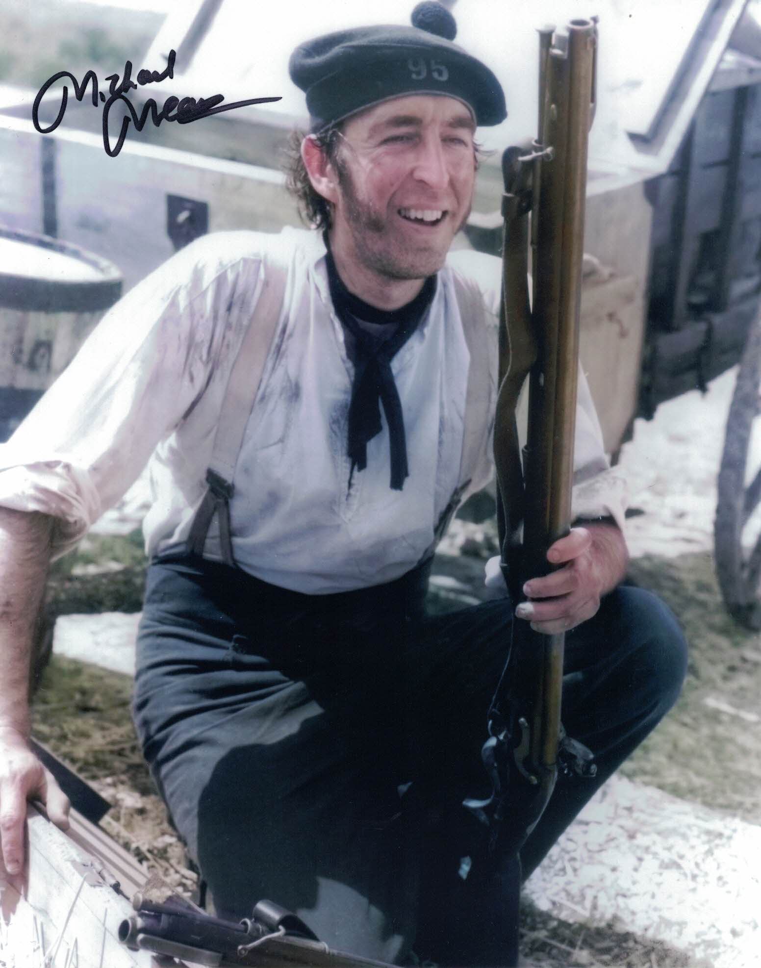 MICHAEL MEARS - Cooper in Sharpe- hand signed 10 x 8 photo